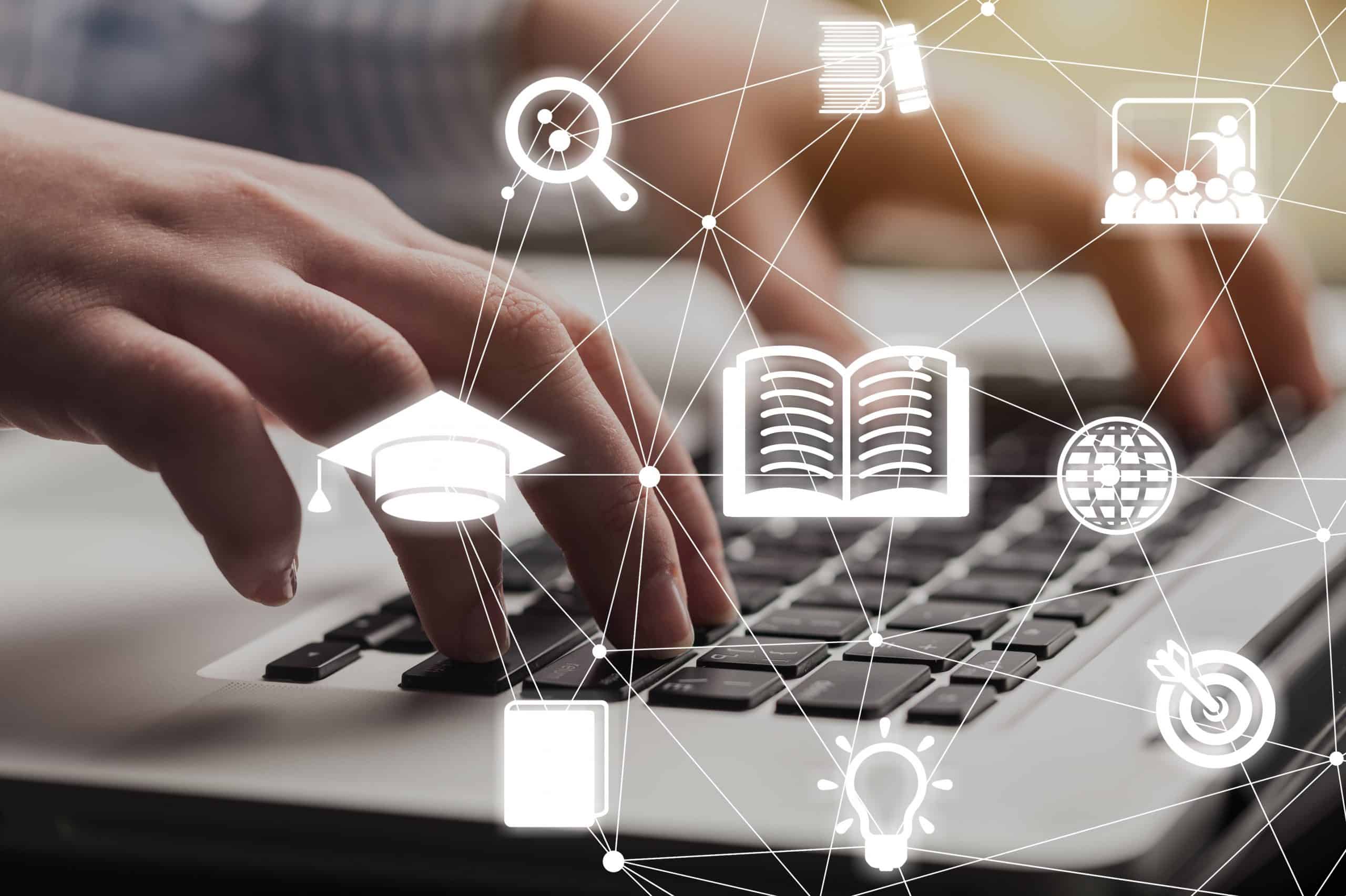 elearning education internet lessons online webinar education internet technology scaled